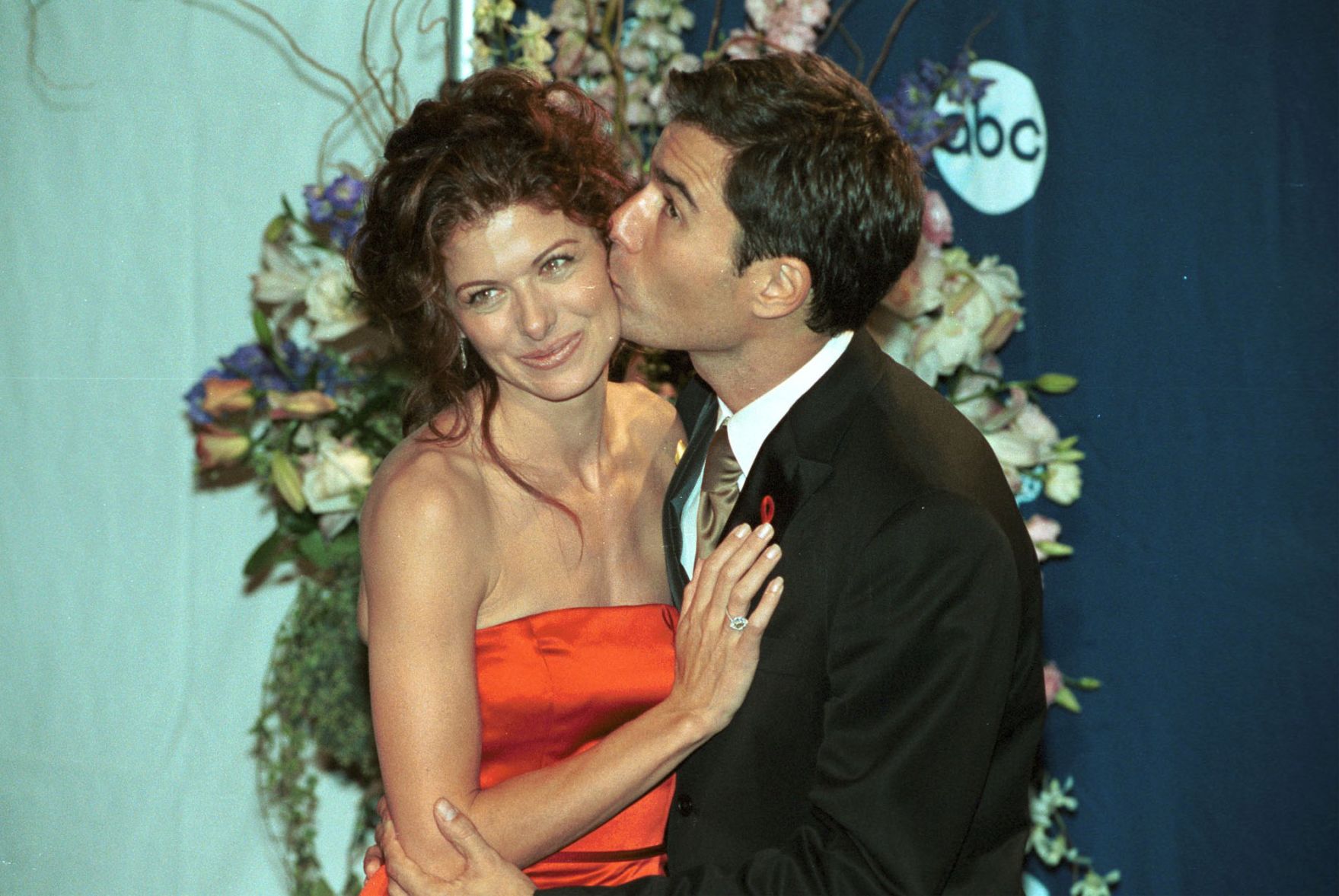 Debra Messing and Eric McCormack, 2000